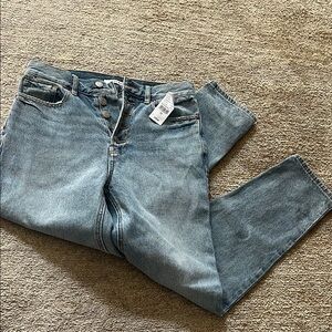 PacSun Blue High Rise Jeans with Vintage Look